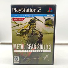 METAL GEAR SOLID 3 SUBSISTENCE