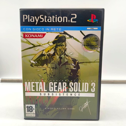 Metal gear solid subsistence - metal,