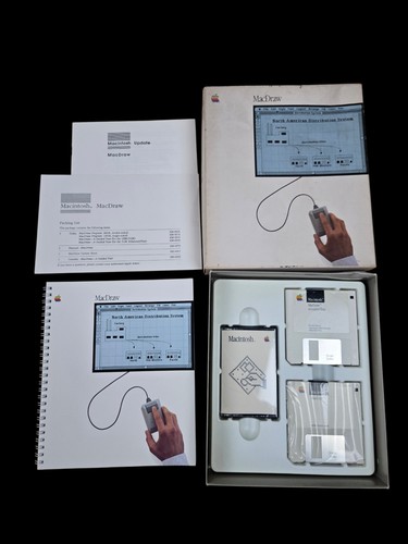 Vintage apple macdraw - apple,