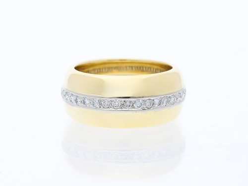 Anello oro brillanti ct - brillanti, 1,00