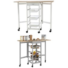 HOMCOM Carrellino da Cucina