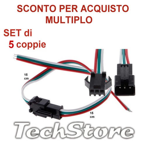Set coppie cavetti con - set,