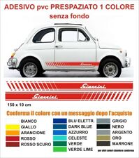Strisce adesive Fiat 500