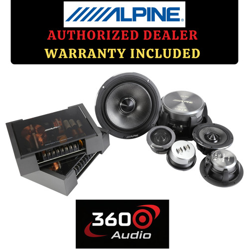 Alpine hdz 653 100w rms - alpine,