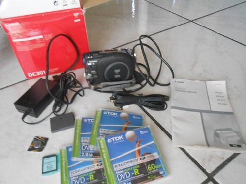 Videocamera canon dc301 - videocamera, pal