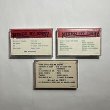 Lotto 3 Cassette Mixed by Erry