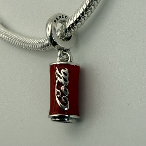 Charm pandora rosso lattina - pandora, di