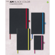Agenda 9x14 Settimanale C/note Black Color