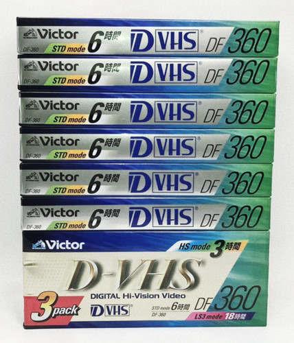 Victor jvc vhs videocassette - jvc,