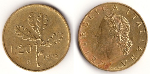 Italia lire 1972 - italia,