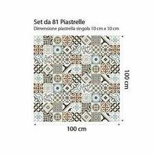 KIT  81 PZ ADESIVI PIASTRELLE