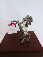 Scultura cavallo argento - scultura,