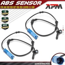 2x Sensore ABS Anteriore per MINI R55 R56 R57 R58 R59 Cooper D S One D 1.4L 1.6L 2.0L