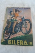 manuale istruzioni moto Gilera 125 turismo e sport 1951