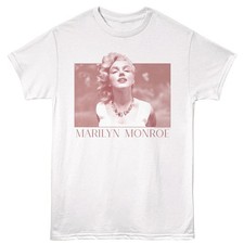 Marilyn Monroe - Semplice Scatola - American Classici - Bianco Adulto Manica