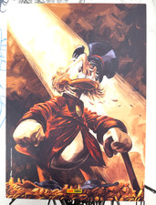 ZIO PAPERONE/SCROOGE stampa di Fabio Celoni formato A4 Panini Comics/Disney*