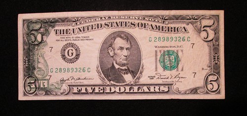 1981 dollari stampa offset - $5,