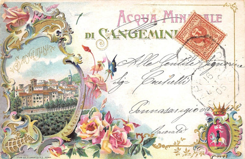 G4445 cartolina illustrata - cartolina,