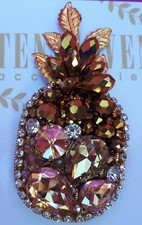 SPILLA ANANAS ORO perline
