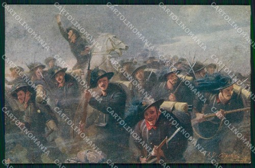 Ww1 militari bersaglieri - militari,