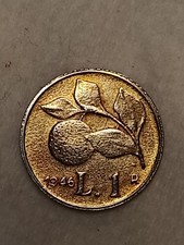 1 LIRA 1946 ARANCIO Fac Simile  SPL (Splendido)