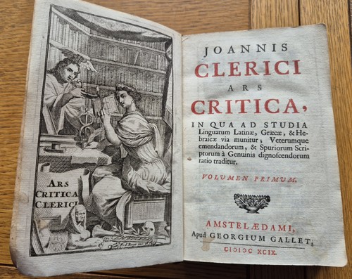 Joannis clerici ars critica - joannis,