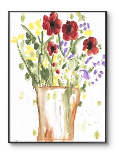 Fiori rossi originali - , in