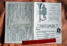 antico listino prezzi strumenti musicali G. Palmisano (Verona)