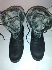 Scarponcini Donna n°38 scamosciata e pelliccia morbidissima alle caviglie NUOVE