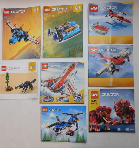 Lego creator manuali - lego,
