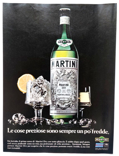 Pubblicita martini dry - pubblicita',