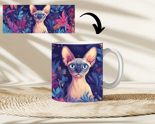 Tazza caffè sphynx gatto - tazza,
