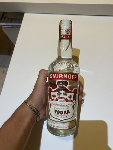 Bottiglia vodka vintage - bottiglia,
