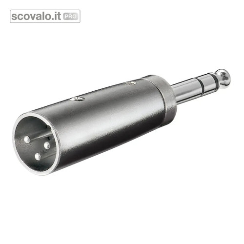 Adattatore xlr poli jack - xlr,