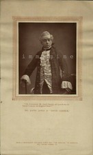 Original photograph (theater) Mr.David James in "David Garrick" 1887