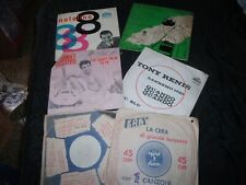 lotto custodie vinili 45 giri-