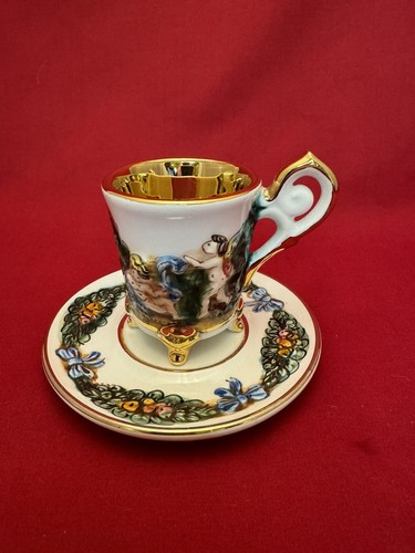 Vintage capodimonte tazza - vintage, r.capodimonte