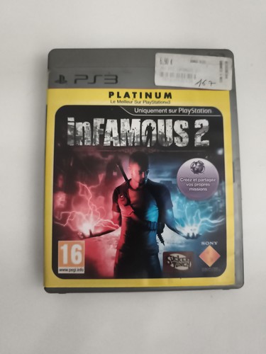 Jeu ps3 infamous - infamous, platinum