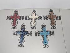 Set 5 croci rustiche in ferro