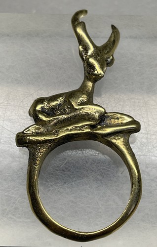 Anello antico stile romano - , in