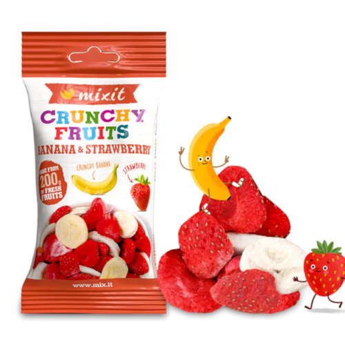Frutta liofilizzata banana e - liofilizzata:,
