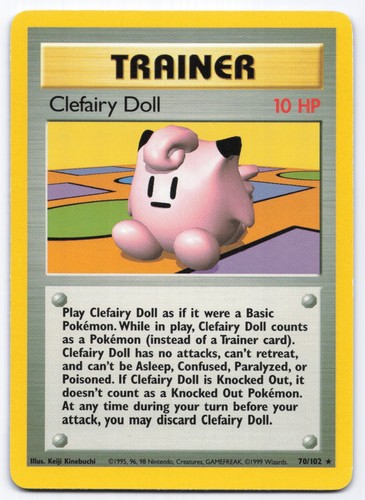 Clefairy doll 102 set - set, base
