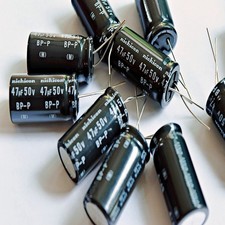 6 pezzi Nichicon DB 50v 10uf