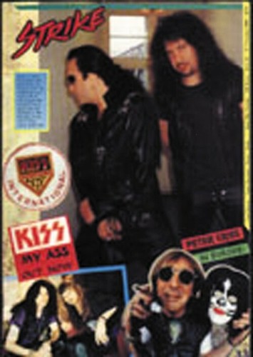 Kiss magazine fanzine - kiss,