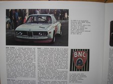 BMW ALPINA 3000 CS LAUDA MUIR MONZA 4 ORE ENCICLOPEDIA MILLERUOTE 1973