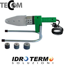 Polifusore 800 w con MATRICI Ø 20-25 e 32 mm temperatura fissa 260° TECOM