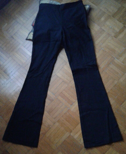 Pantalone nero stile boot - pantalone,