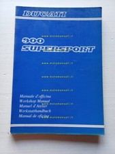 Ducati Supersport 900 1989-90 manuale officina originale workshop manual