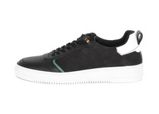 BUSCEMI SNEAKERS grain leather