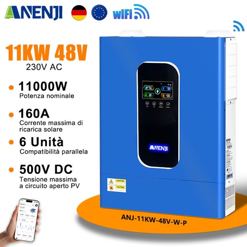 11kw 48v ibrido inverter - 11kw,